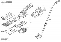 Bosch 3 600 H33 000 Isio Cordless Grass Shear 3.6 V / Eu Spare Parts